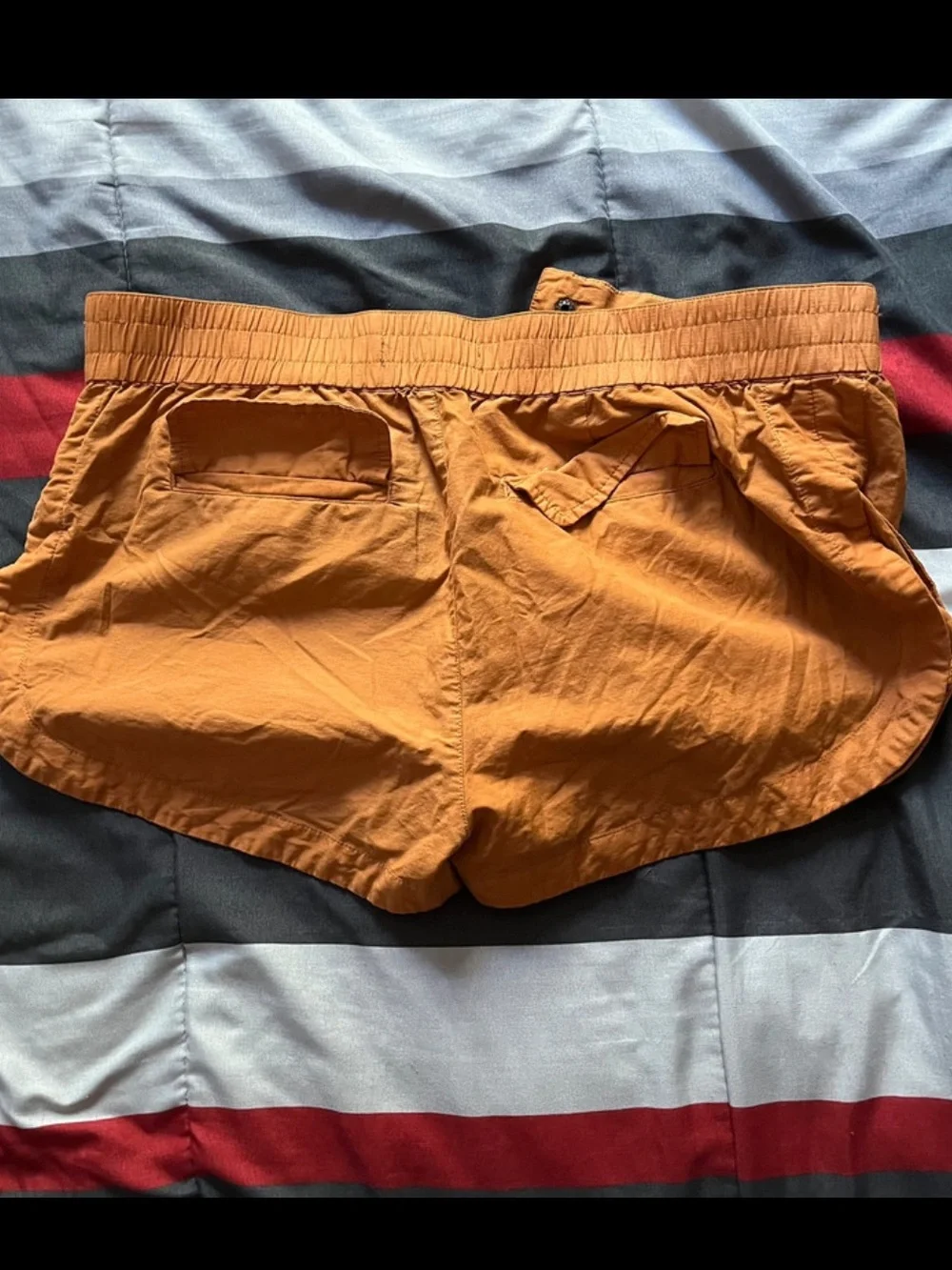 Urban Outfitters Orange Cargo Shorts